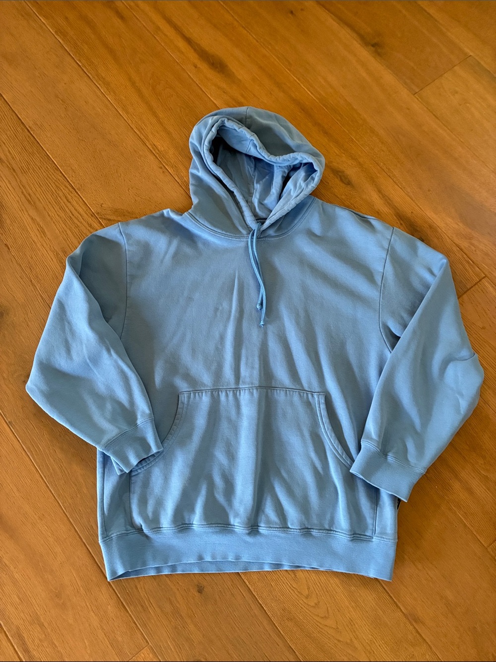 Light Blue Classic Pullover Hoodie